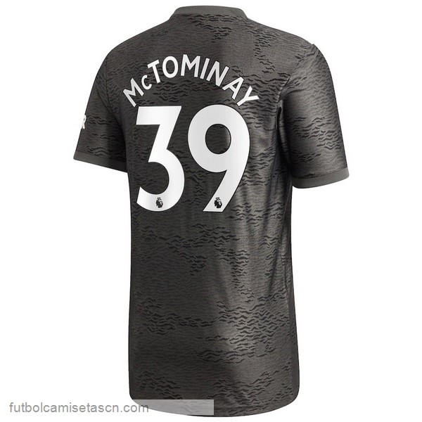 Camiseta Manchester United NO.39 McTominay 2ª 2020/21 Negro